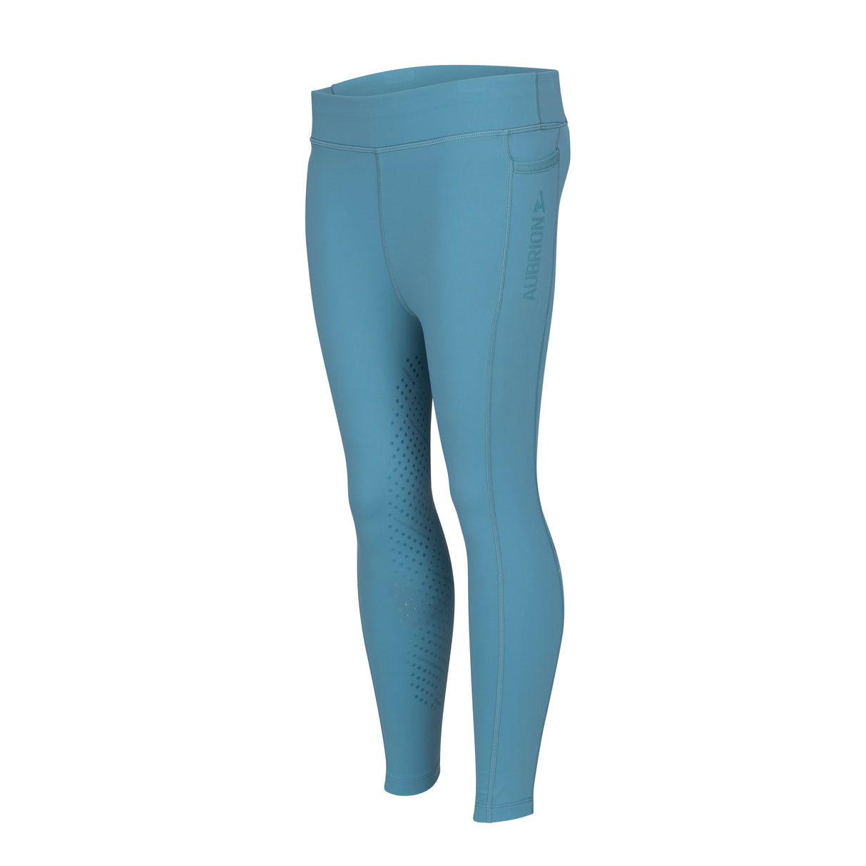 Shires Aubrion Young Rider React Non-Stop Riding Tights #colour_haze