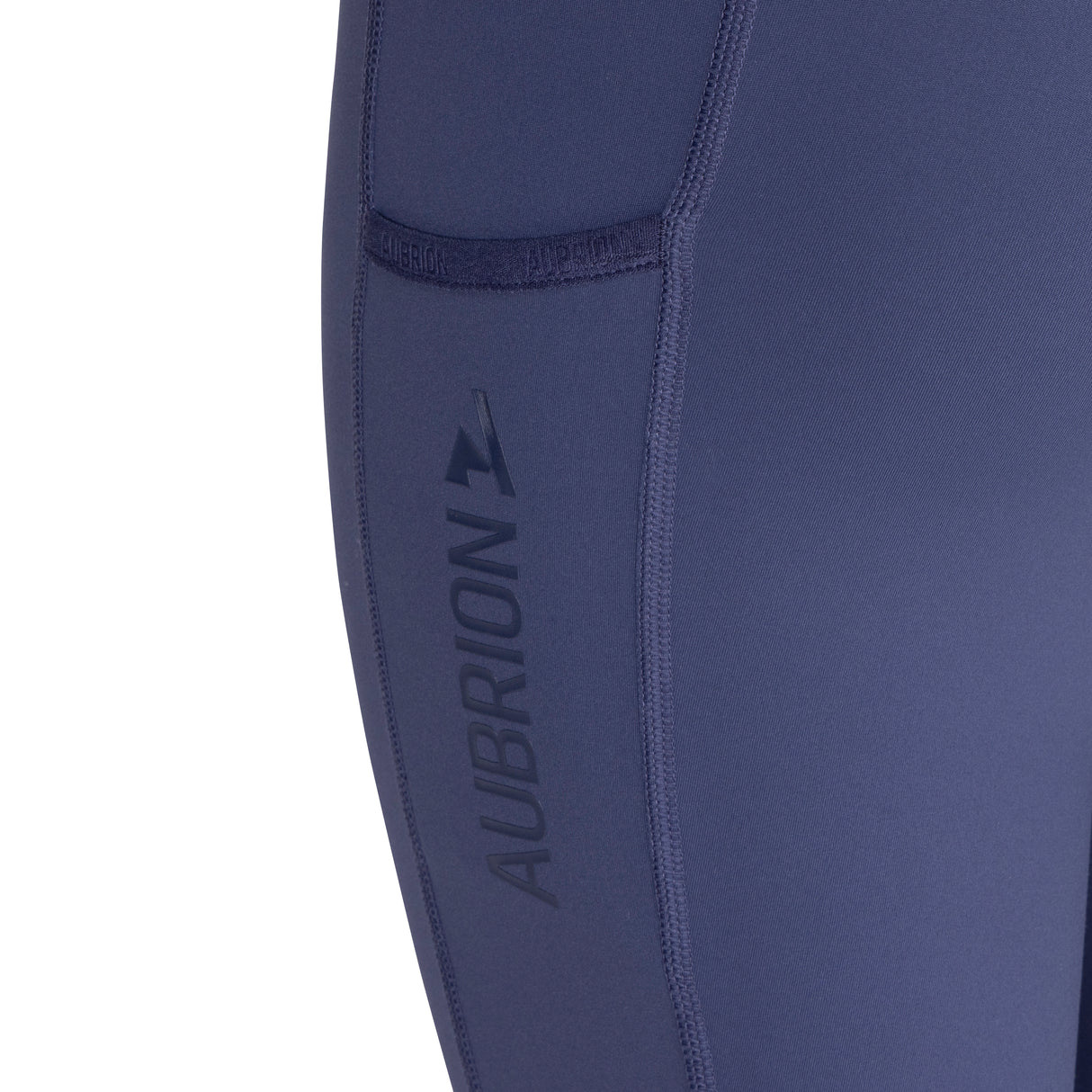 Shires Aubrion Young Rider React Non-Stop Riding Tights #colour_midnight