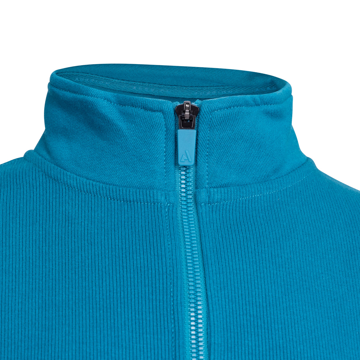 Shires Aubrion React Quarter Zip Sweater - Young Rider #colour_kingfisher