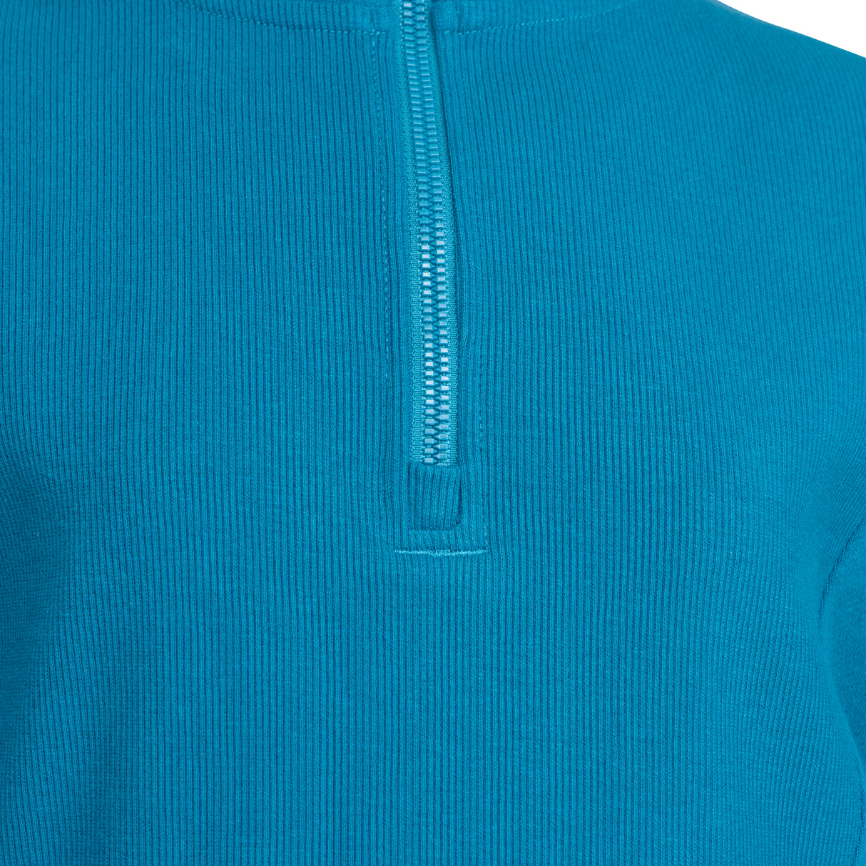 Shires Aubrion React Quarter Zip Sweater - Young Rider #colour_kingfisher