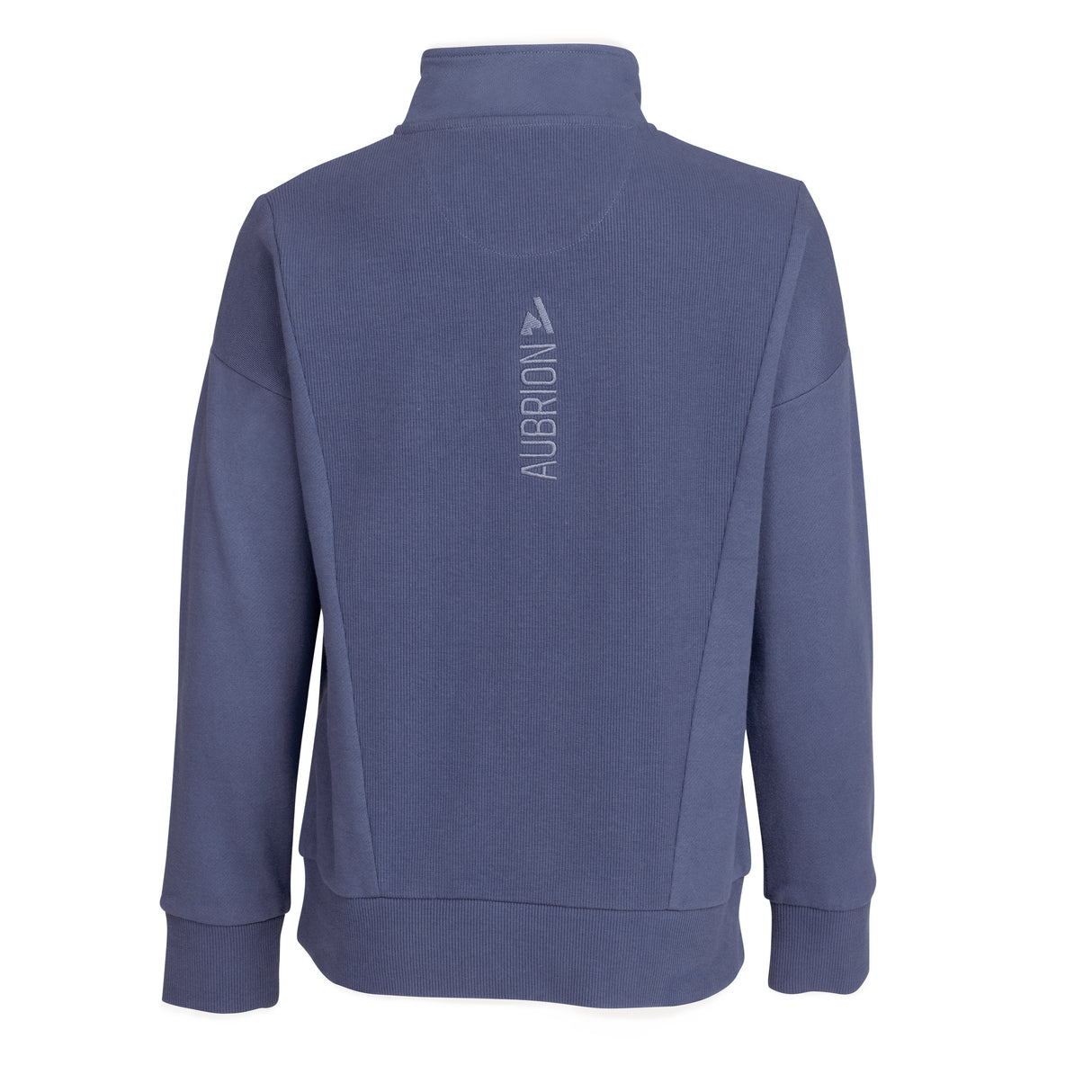 Shires Aubrion React Quarter Zip Sweater - Young Rider #colour_midnight