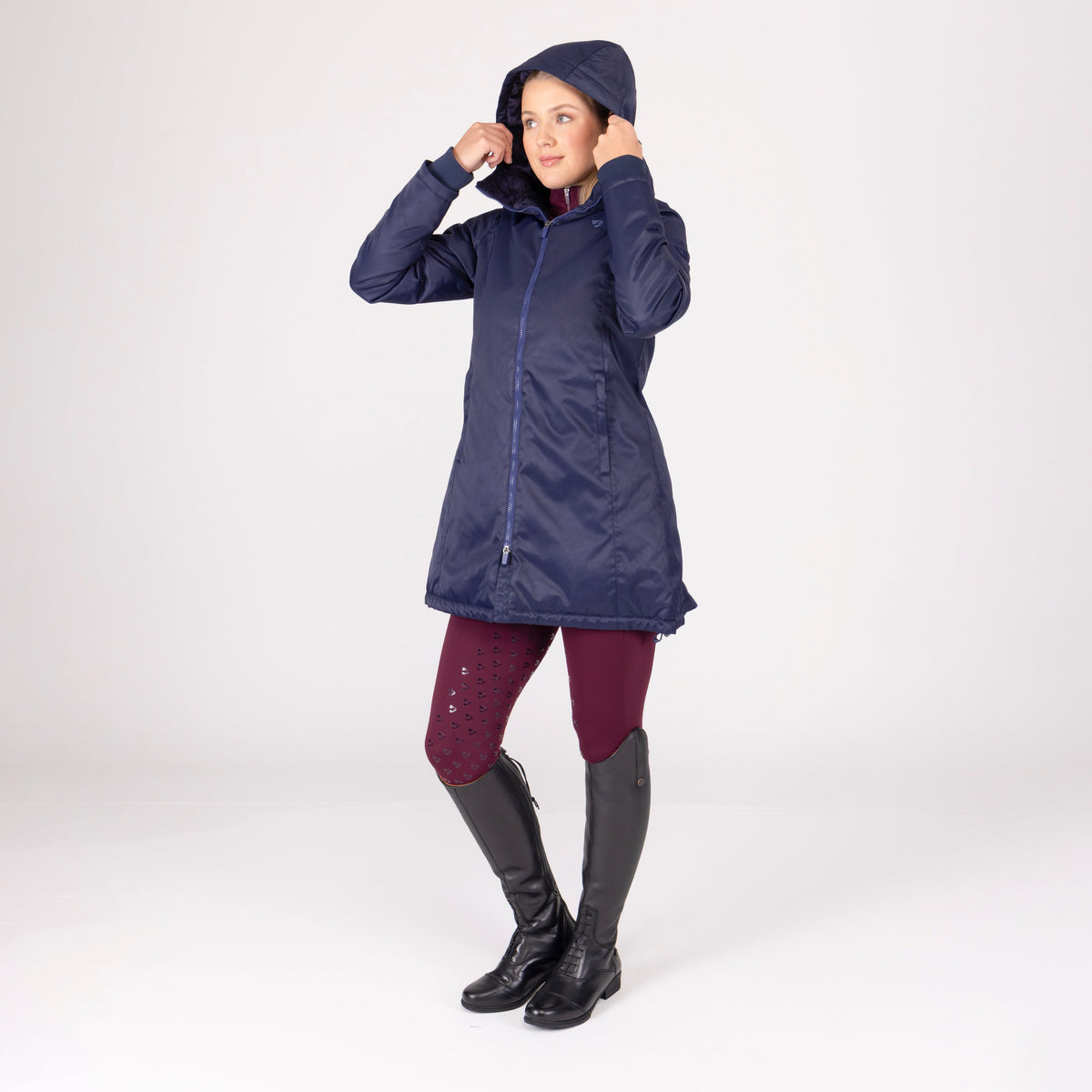 Shires Aubrion Eltar Mid Length Waterproof Coat