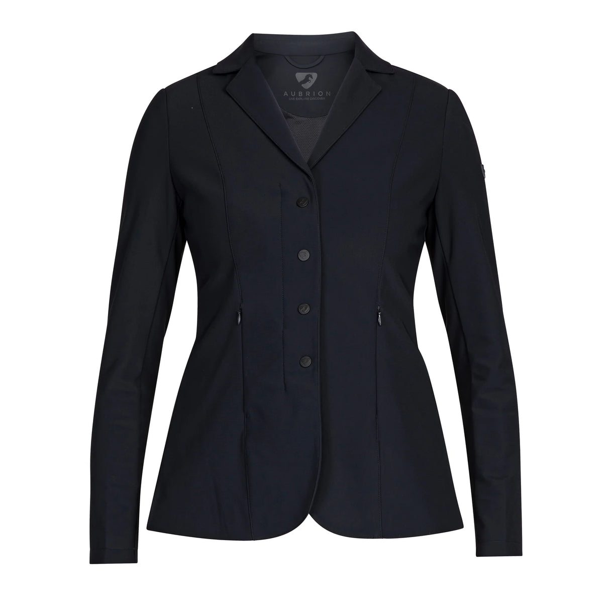 Shires Aubrion Ladies Optima-PX Show Jacket #colour_black