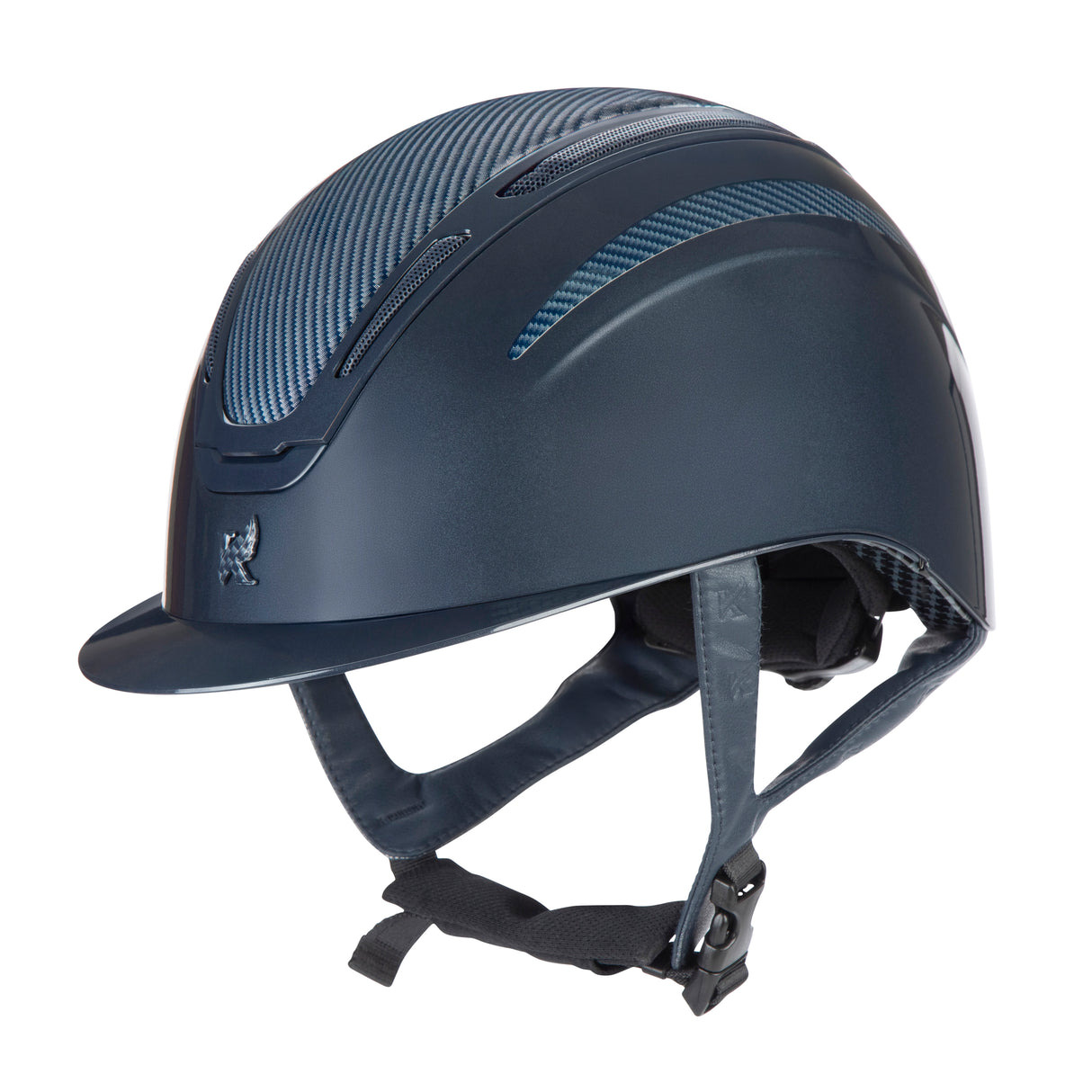 Shires Karben Amity ELMT Riding Hat #colour_navy