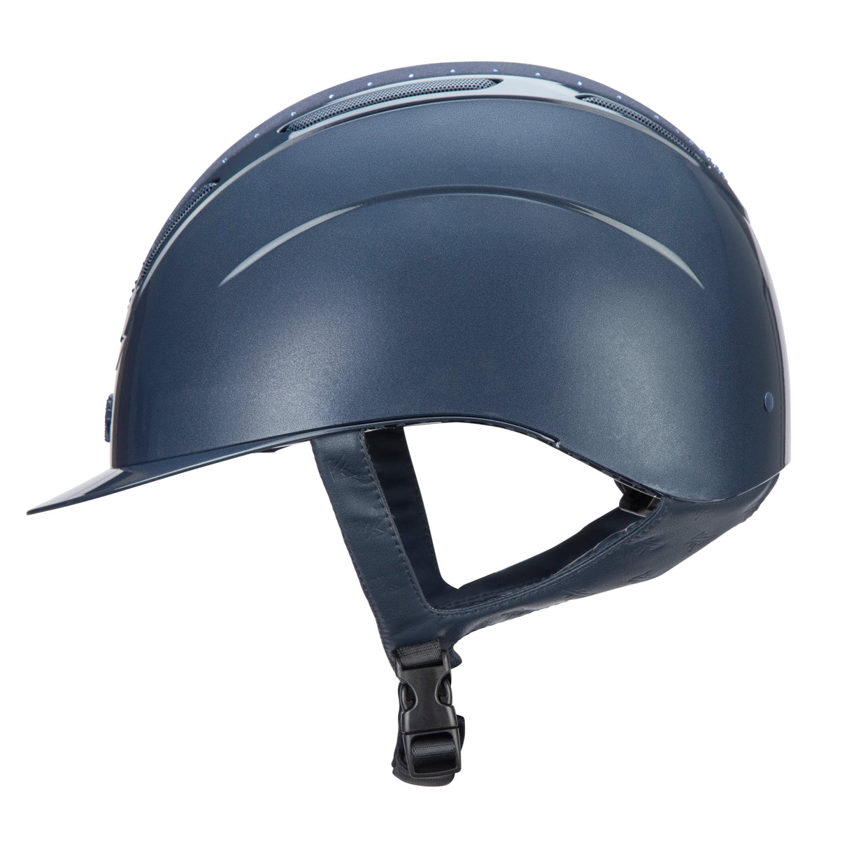 Shires Karben Amity Sparkle Riding Hat #colour_navy