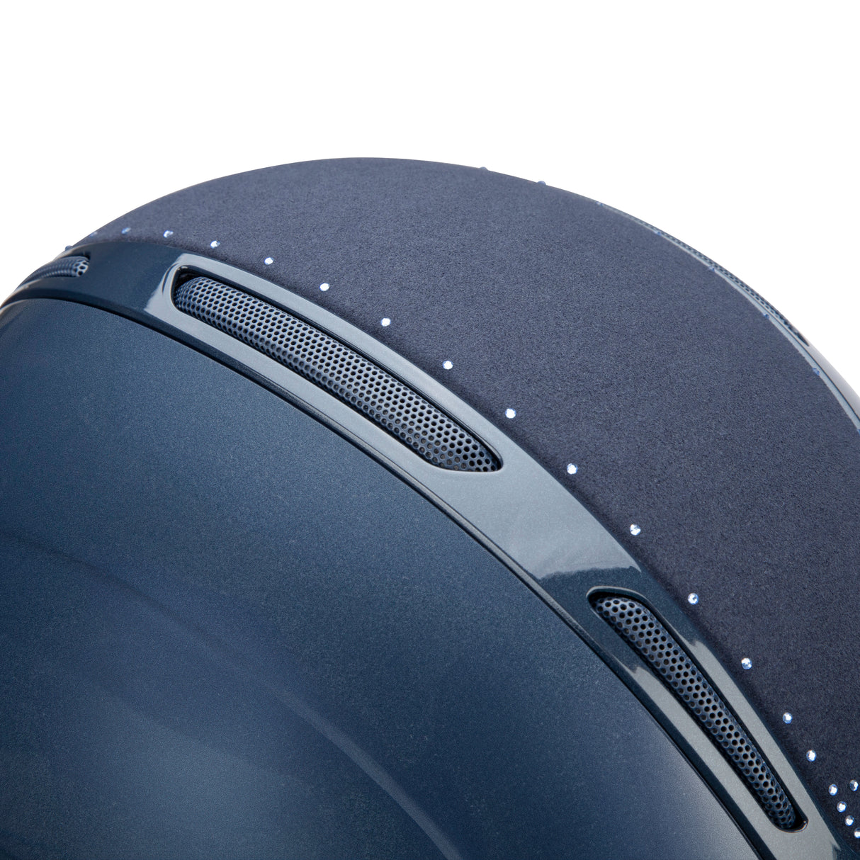 Shires Karben Amity Sparkle Riding Hat #colour_navy