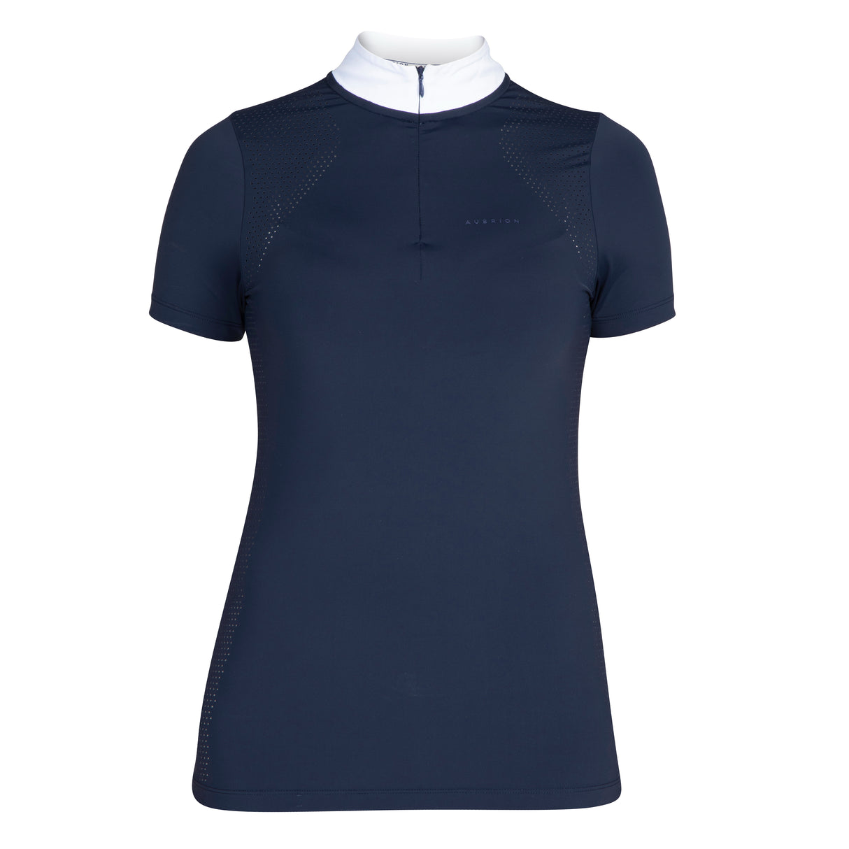 Shires Aubrion Optima QX Show Shirt #colour_navy
