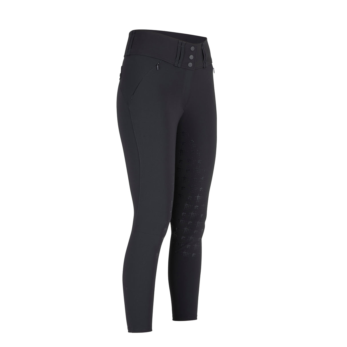 Shires Aubrion Optima MX Breeches #colour_black