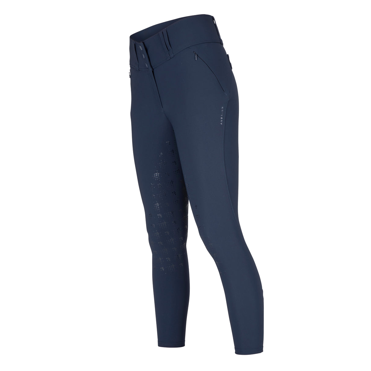 Shires Aubrion Optima MX Breeches #colour_navy