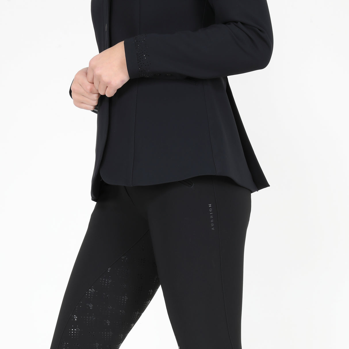 Shires Aubrion Optima GX Breeches #colour_black