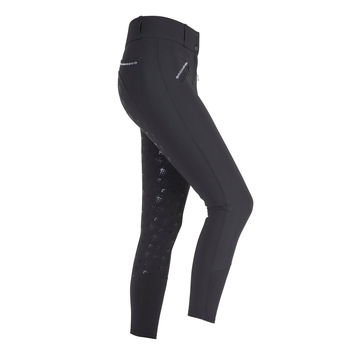 Shires Aubrion Optima LX Breeches #colour_black