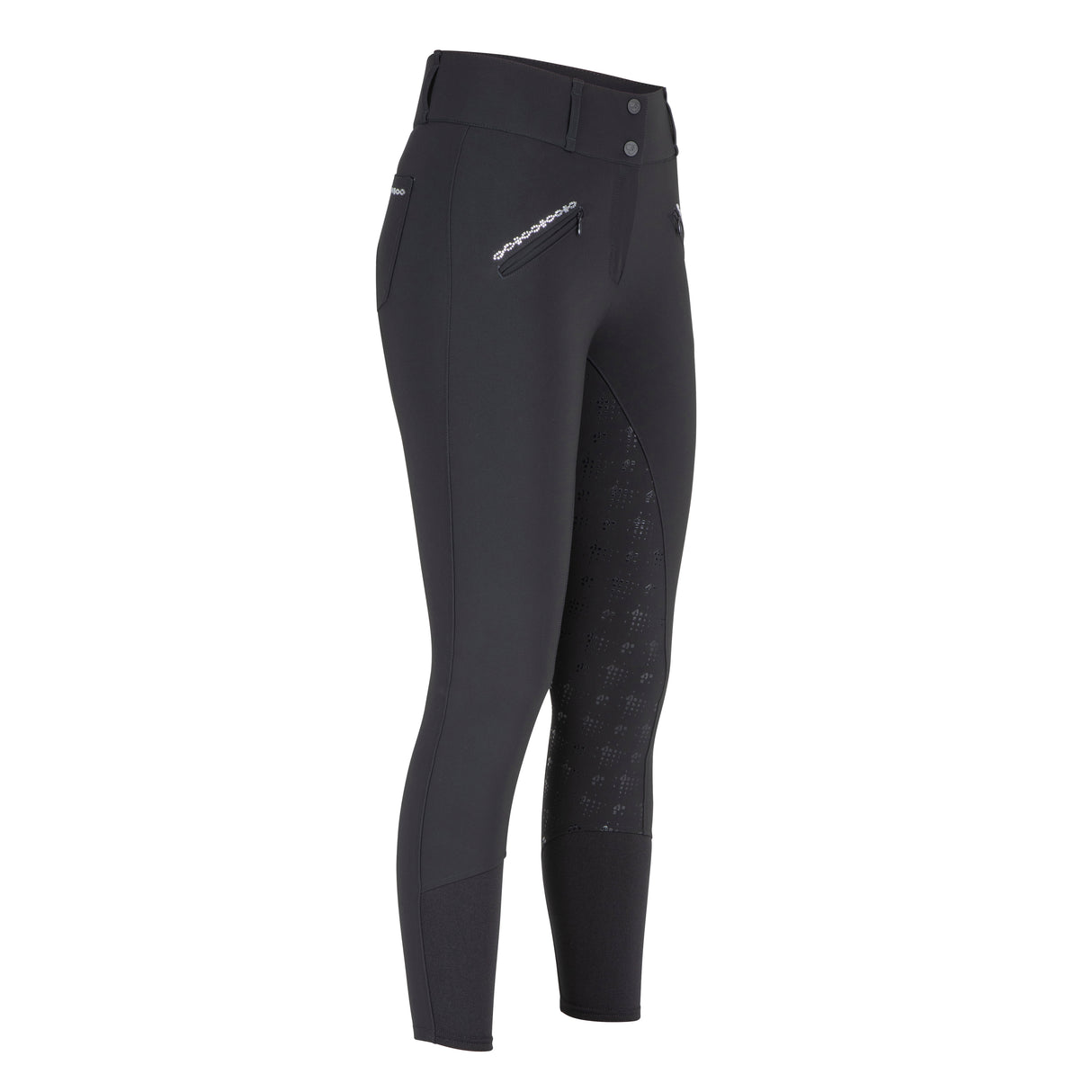 Shires Aubrion Optima LX Breeches #colour_black