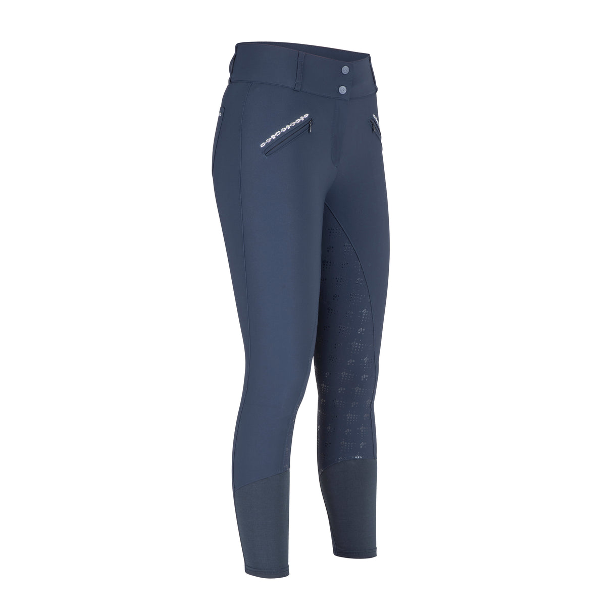Shires Aubrion Optima LX Breeches #colour_navy