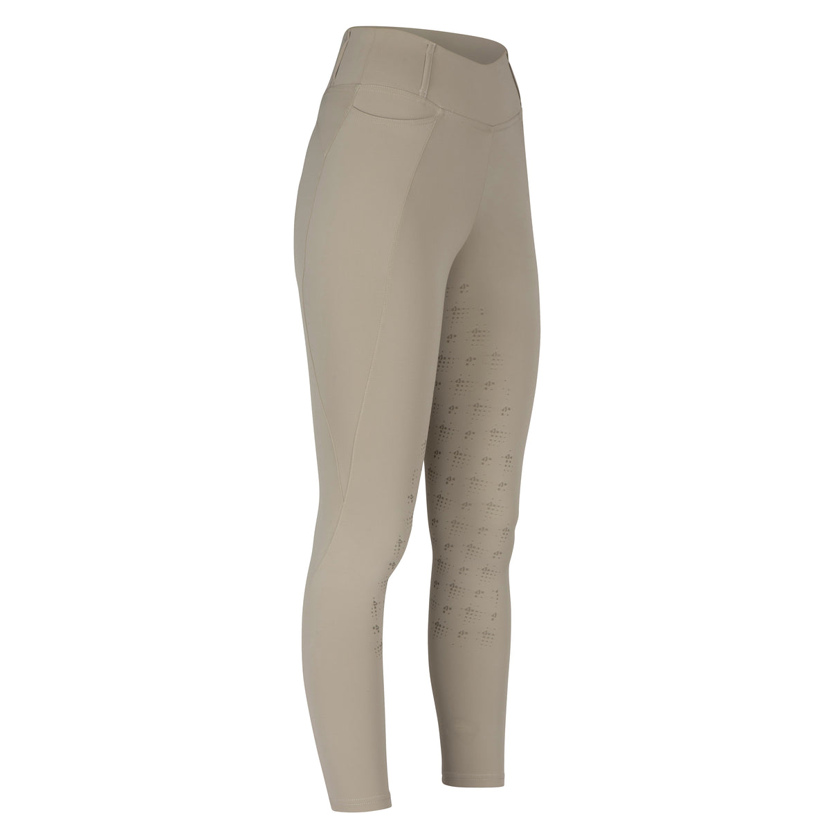 Shires Aubrion Optima PX Riding Tights #colour_beige