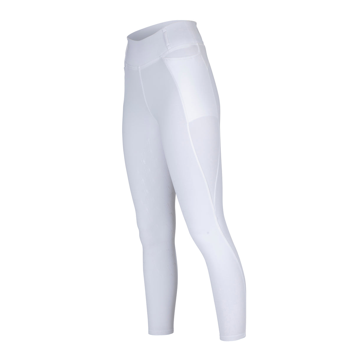 Shires Aubrion Optima PX Riding Tights #colour_white