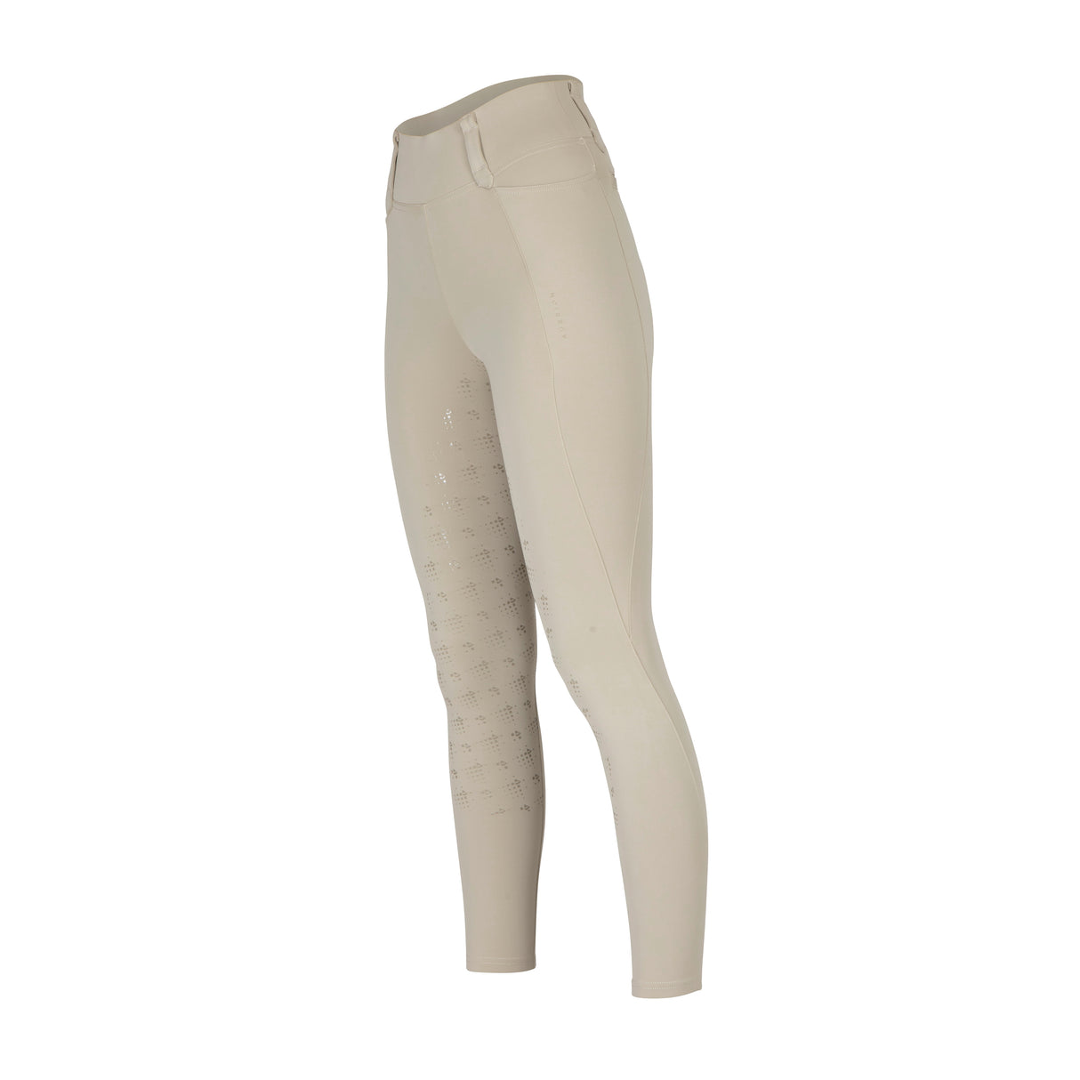 Shires Aubrion Optima MX Riding Tights #colour_beige