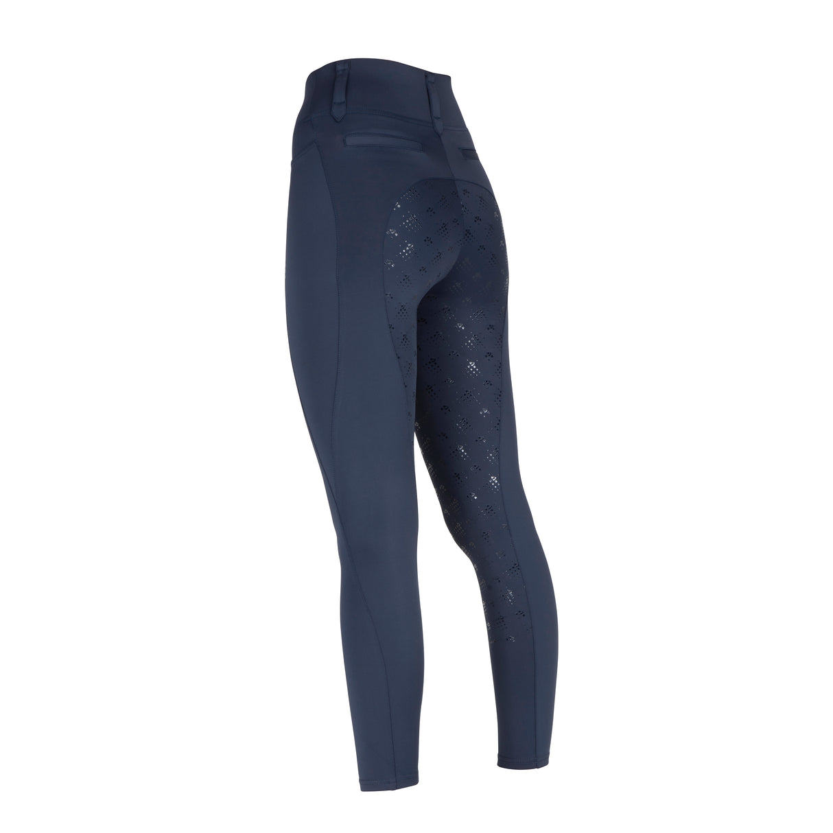 Shires Aubrion Optima MX Riding Tights #colour_navy