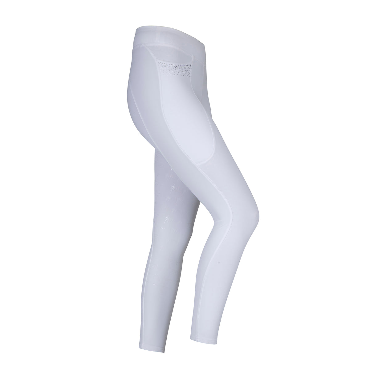 Shires Aubrion Optima GX Riding Tights #colour_white