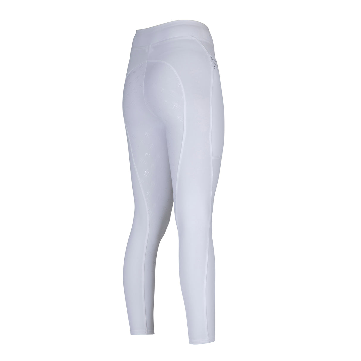 Shires Aubrion Optima GX Riding Tights #colour_white