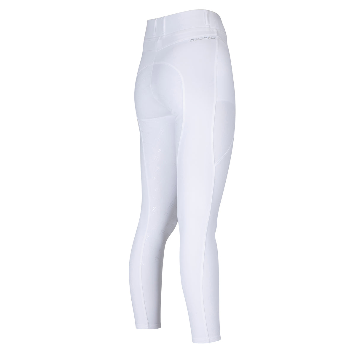 Shires Aubrion Optima LX Riding Tights #colour_white