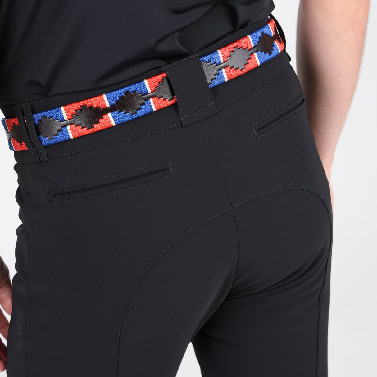 Shires Aubrion Optima MX-KG Breeches - Mens #colour_black