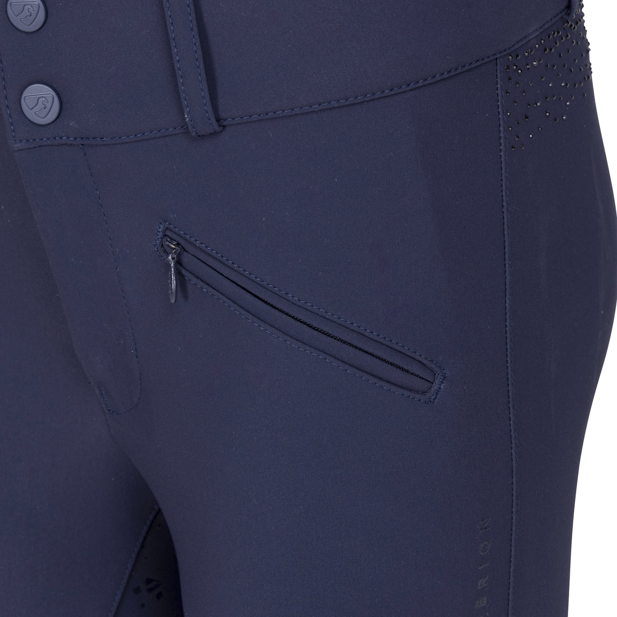 Shires Aubrion Optima GX Breeches - Young Rider #colour_navy