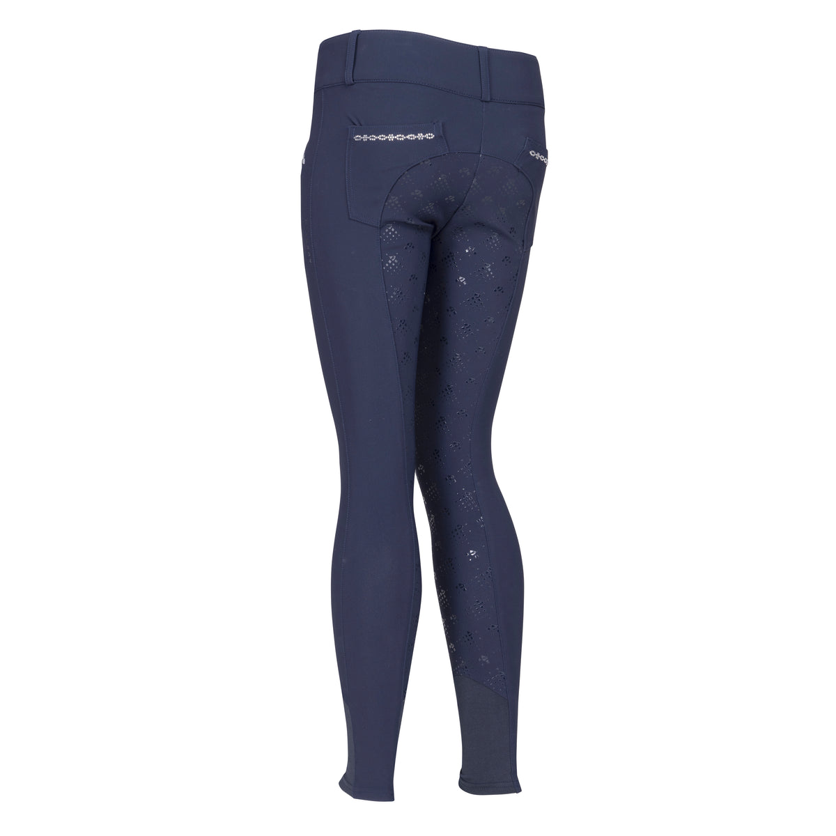 Shires Aubrion Optima LX Breeches - Young Rider #colour_navy