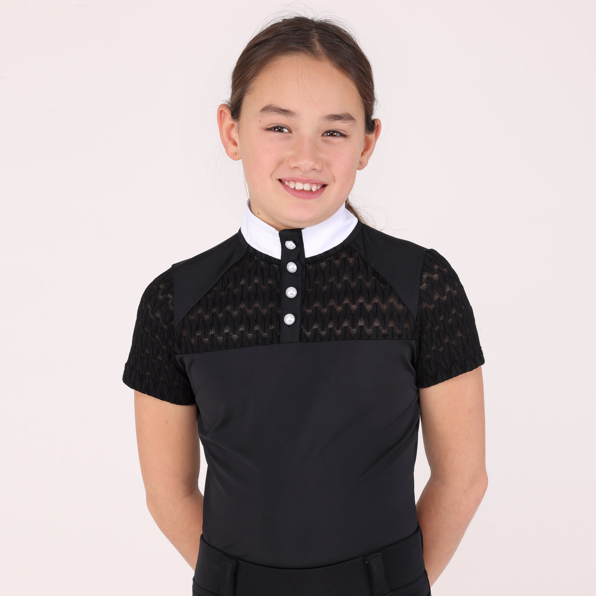Shires Aubrion Optima VX Show Shirt - Young Rider