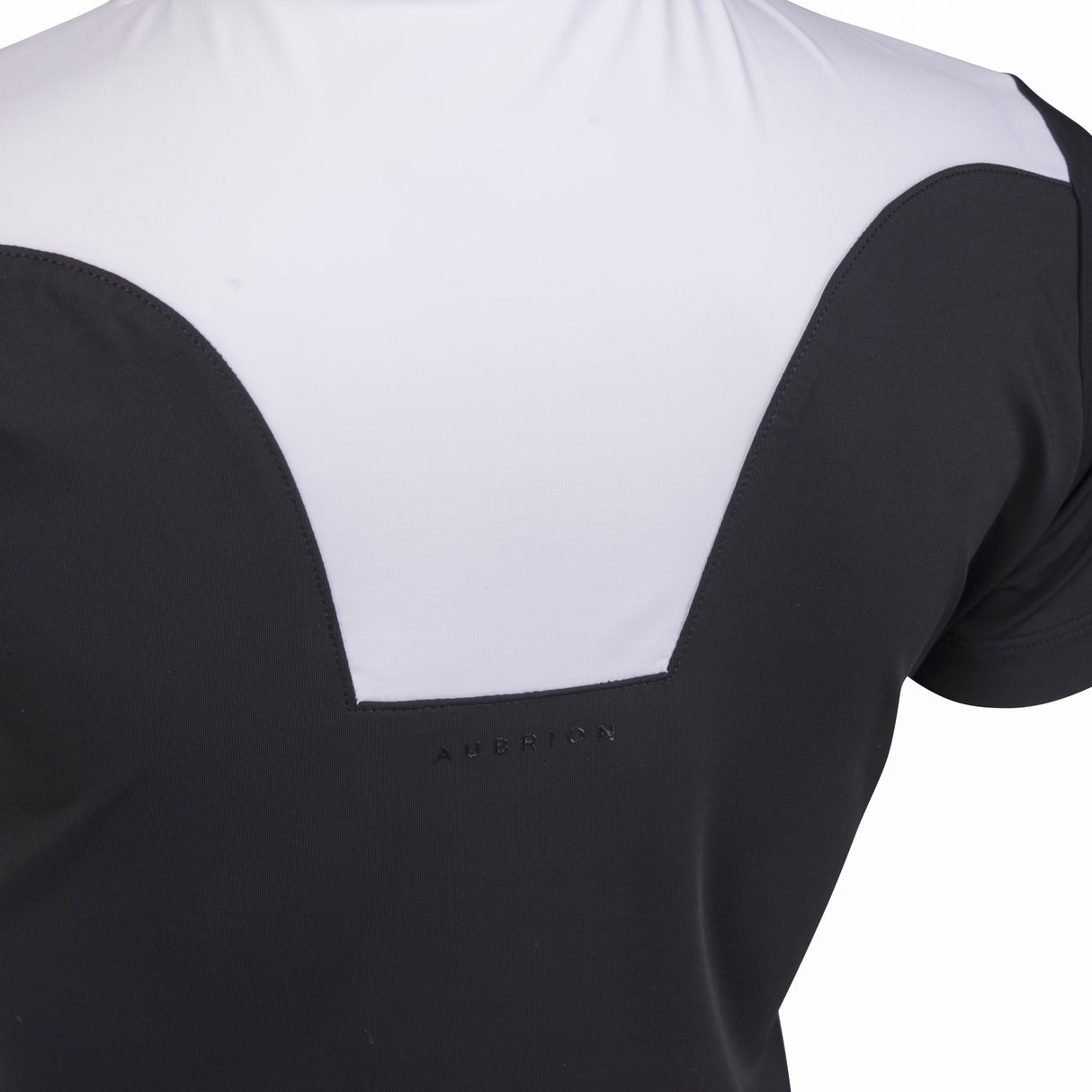 Shires Aubrion Optima MX Show Shirt - Young Rider #colour_black