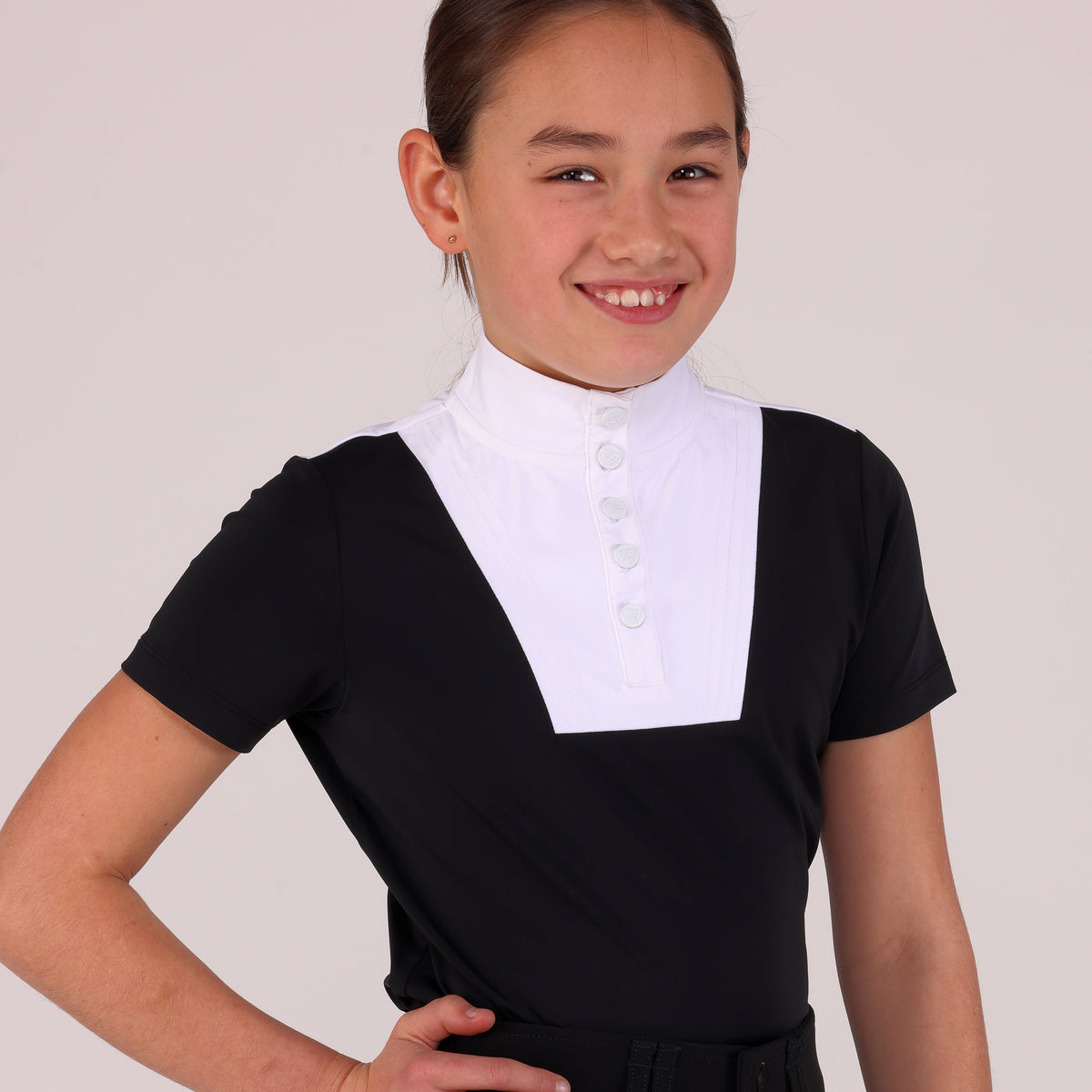 Shires Aubrion Optima MX Show Shirt - Young Rider