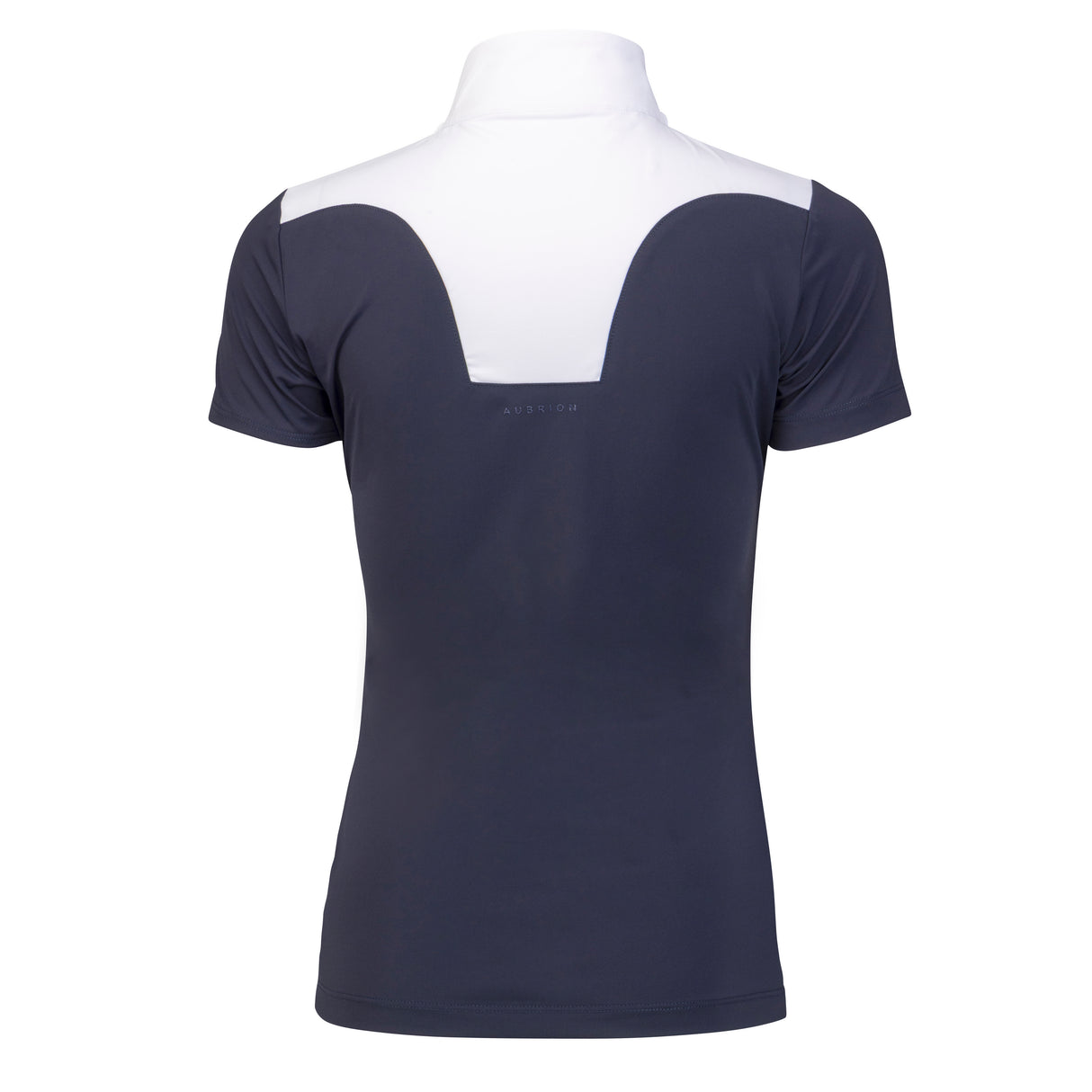 Shires Aubrion Optima MX Show Shirt - Young Rider #colour_navy