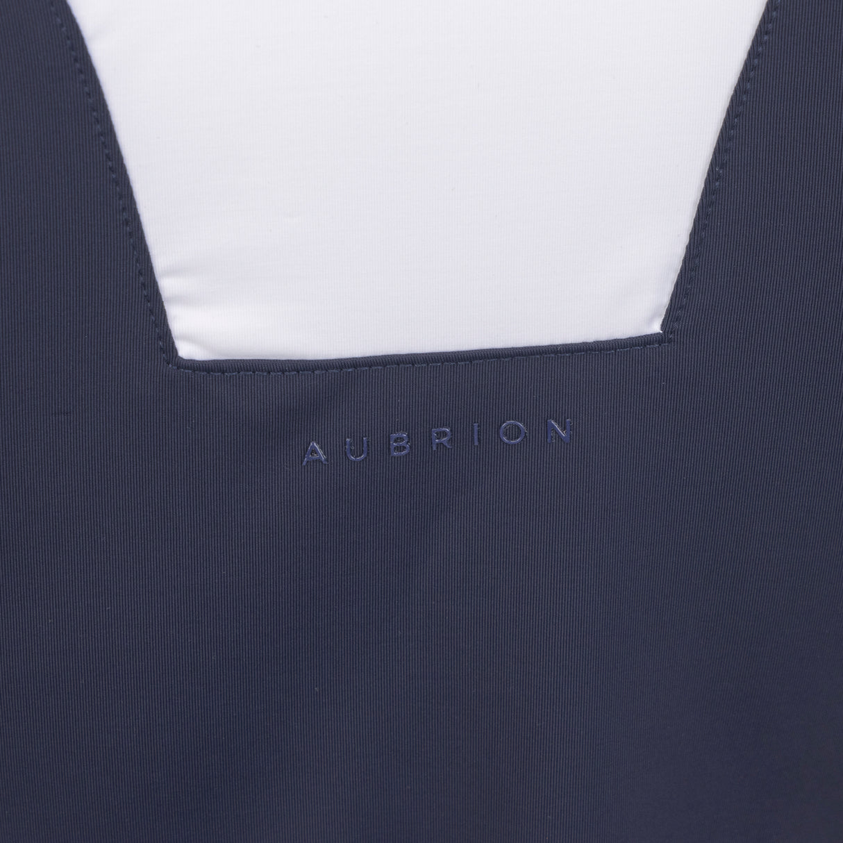 Shires Aubrion Optima MX Show Shirt - Young Rider #colour_navy