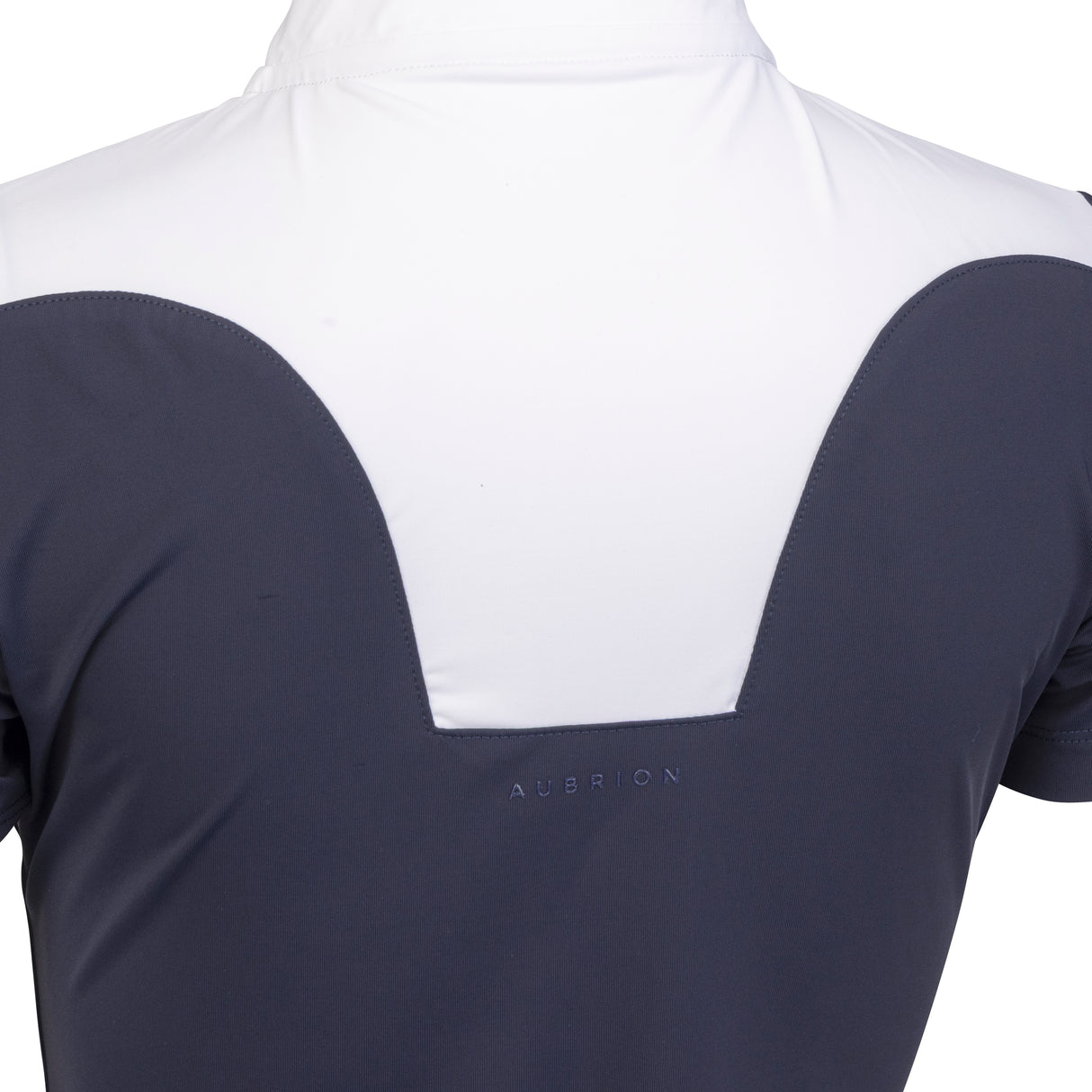 Shires Aubrion Optima MX Show Shirt - Young Rider #colour_navy