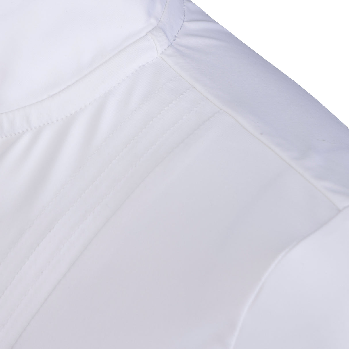 Shires Aubrion Optima MX Show Shirt - Young Rider #colour_white