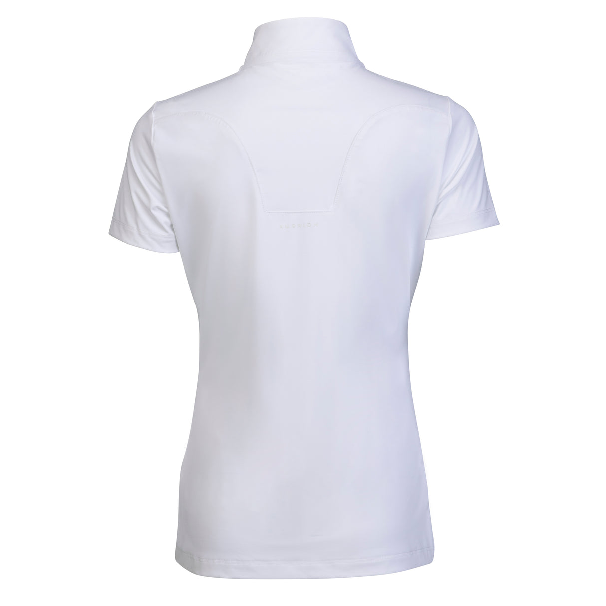 Shires Aubrion Optima MX Show Shirt - Young Rider #colour_white