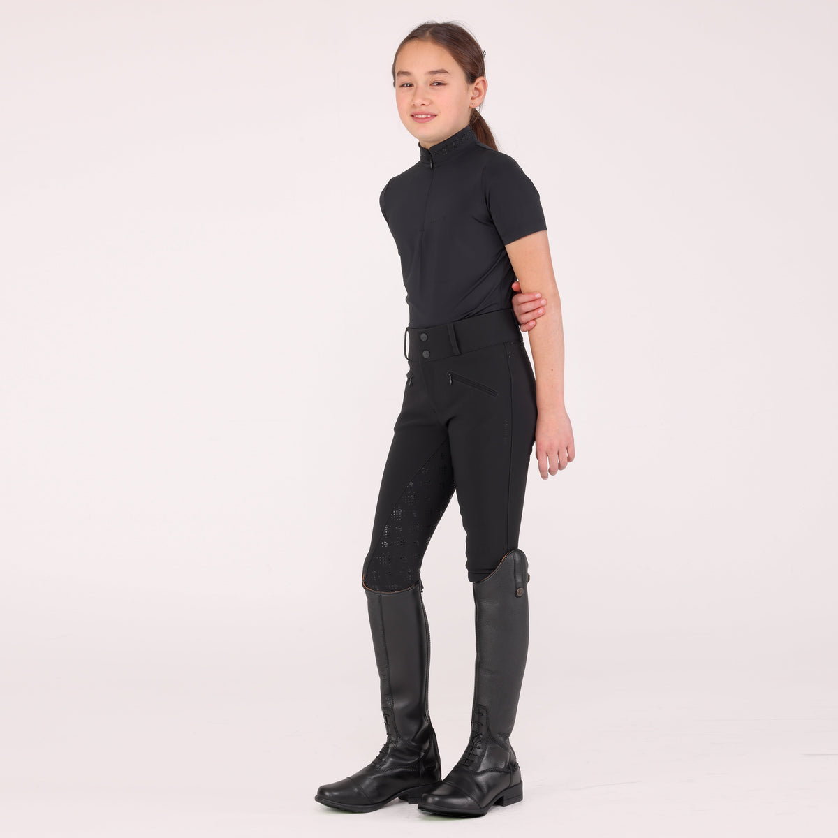 Shires Aubrion Optima GX Show Shirt - Young Rider