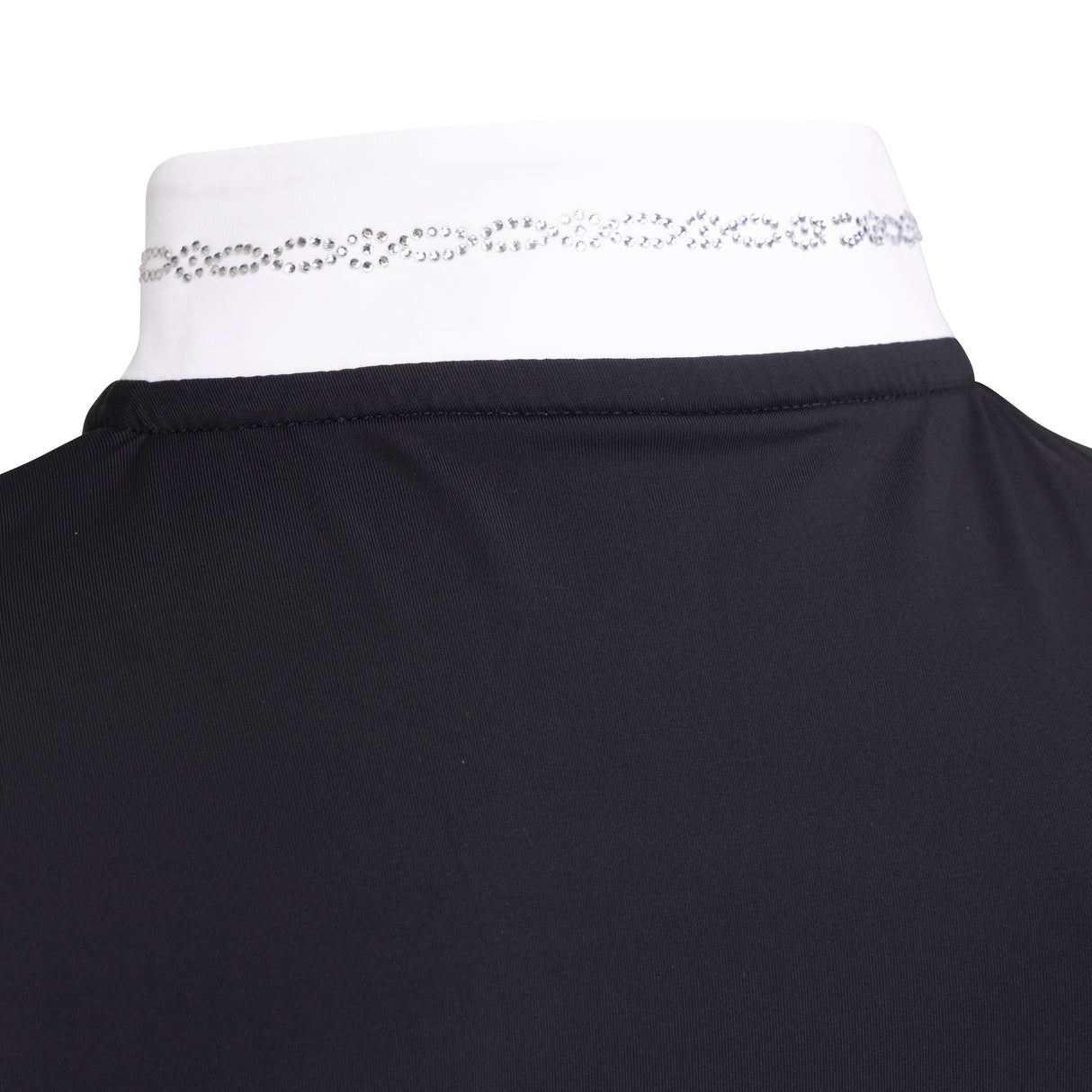 Shires Aubrion Optima LX Show Shirt - Young Rider #colour_black