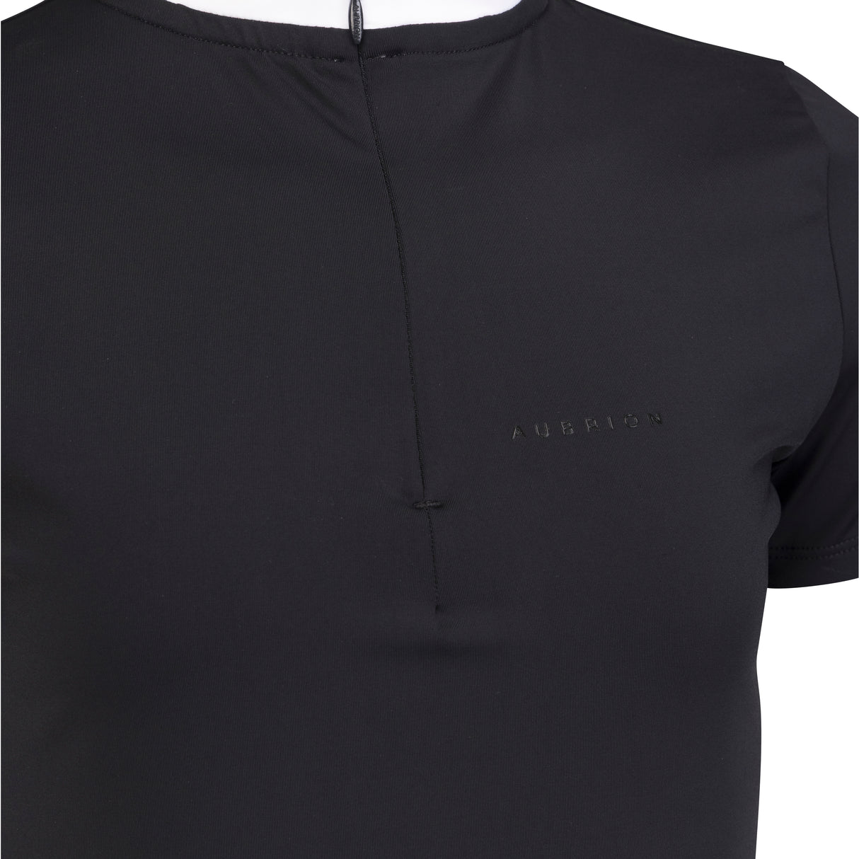Shires Aubrion Optima LX Show Shirt - Young Rider #colour_black