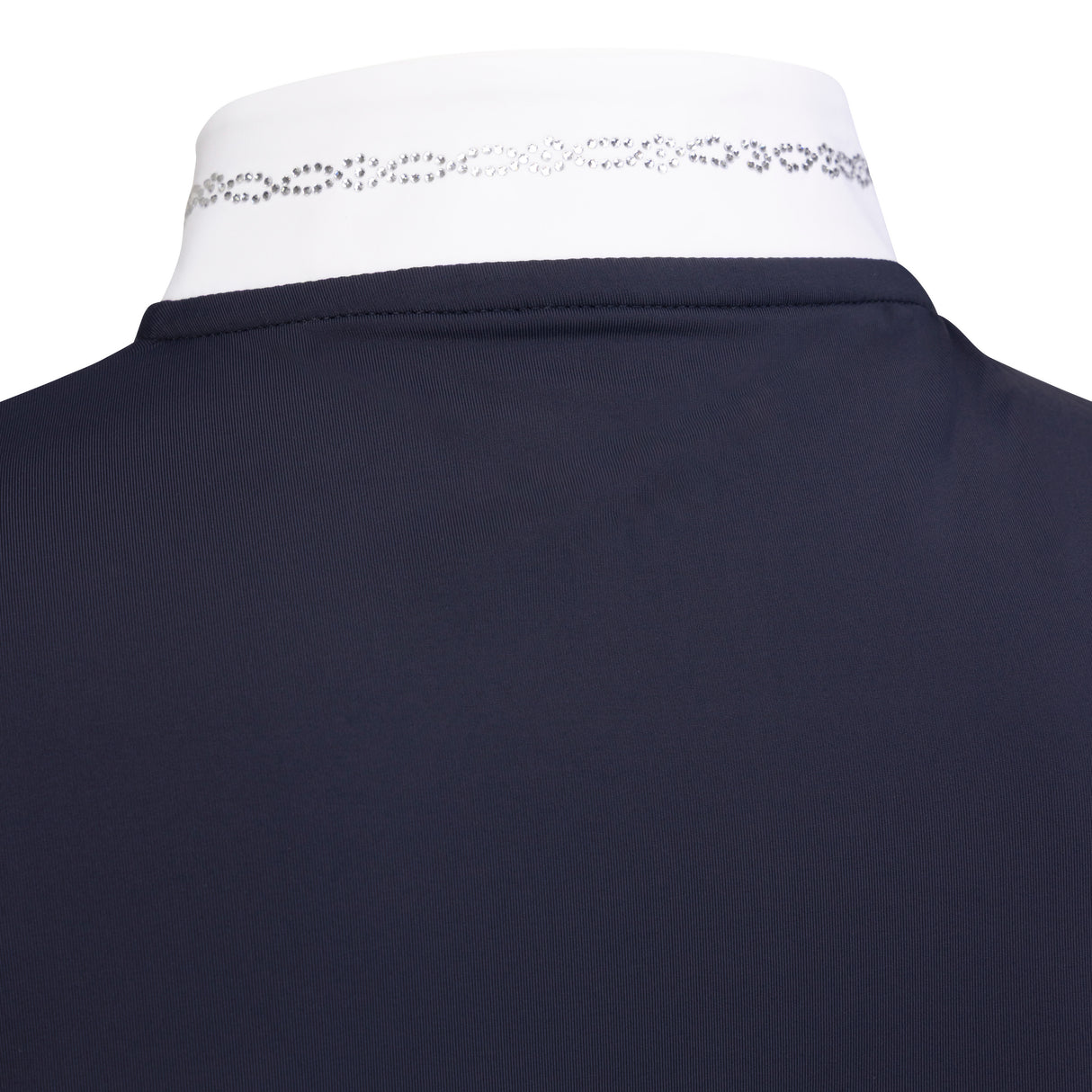 Shires Aubrion Optima LX Show Shirt - Young Rider #colour_navy