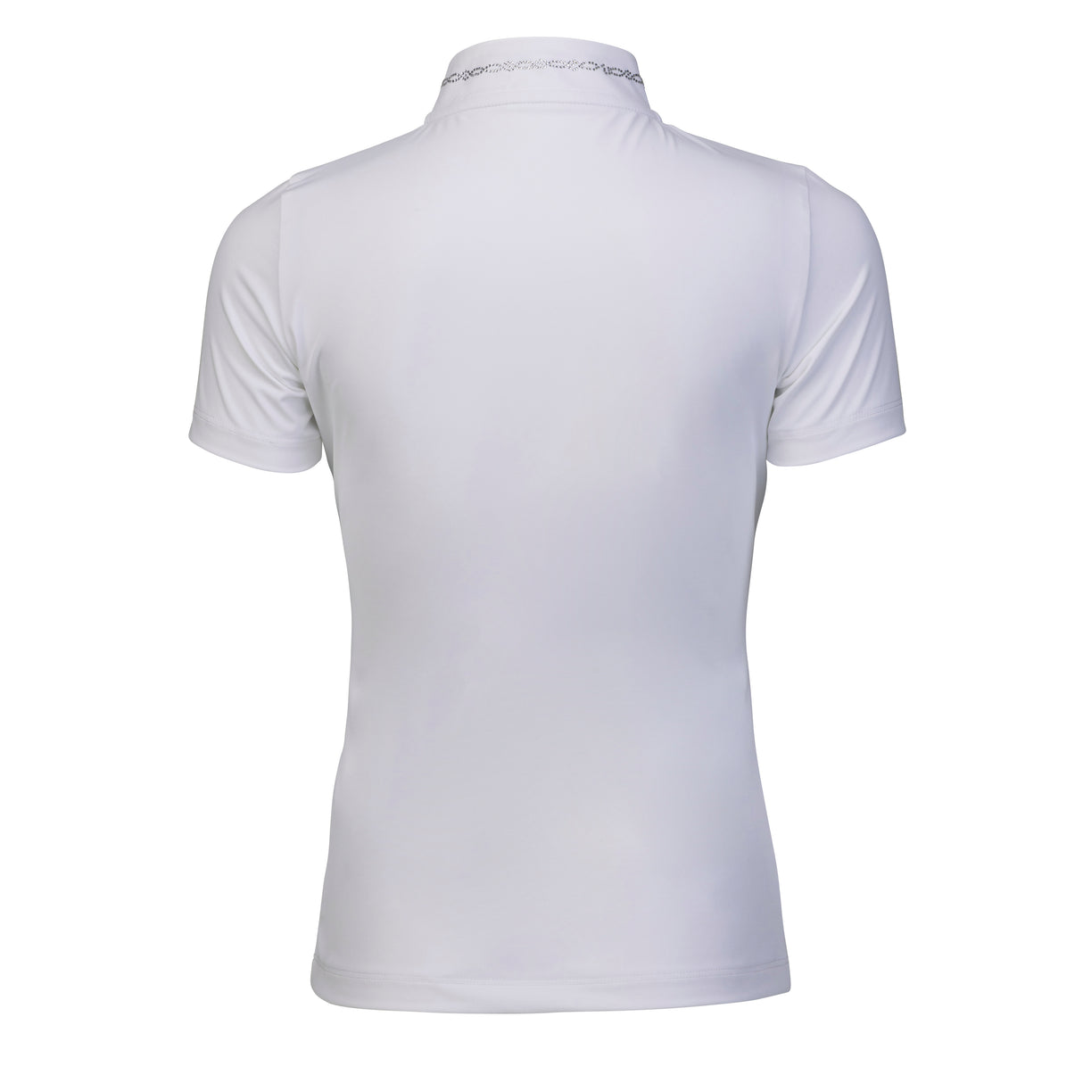 Shires Aubrion Optima LX Show Shirt - Young Rider #colour_white