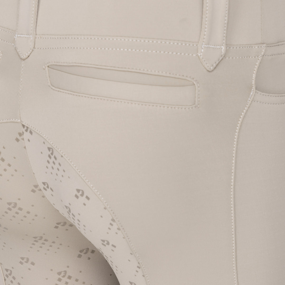 Shires Aubrion Optima MX Riding Tights - Young Rider #colour_beige
