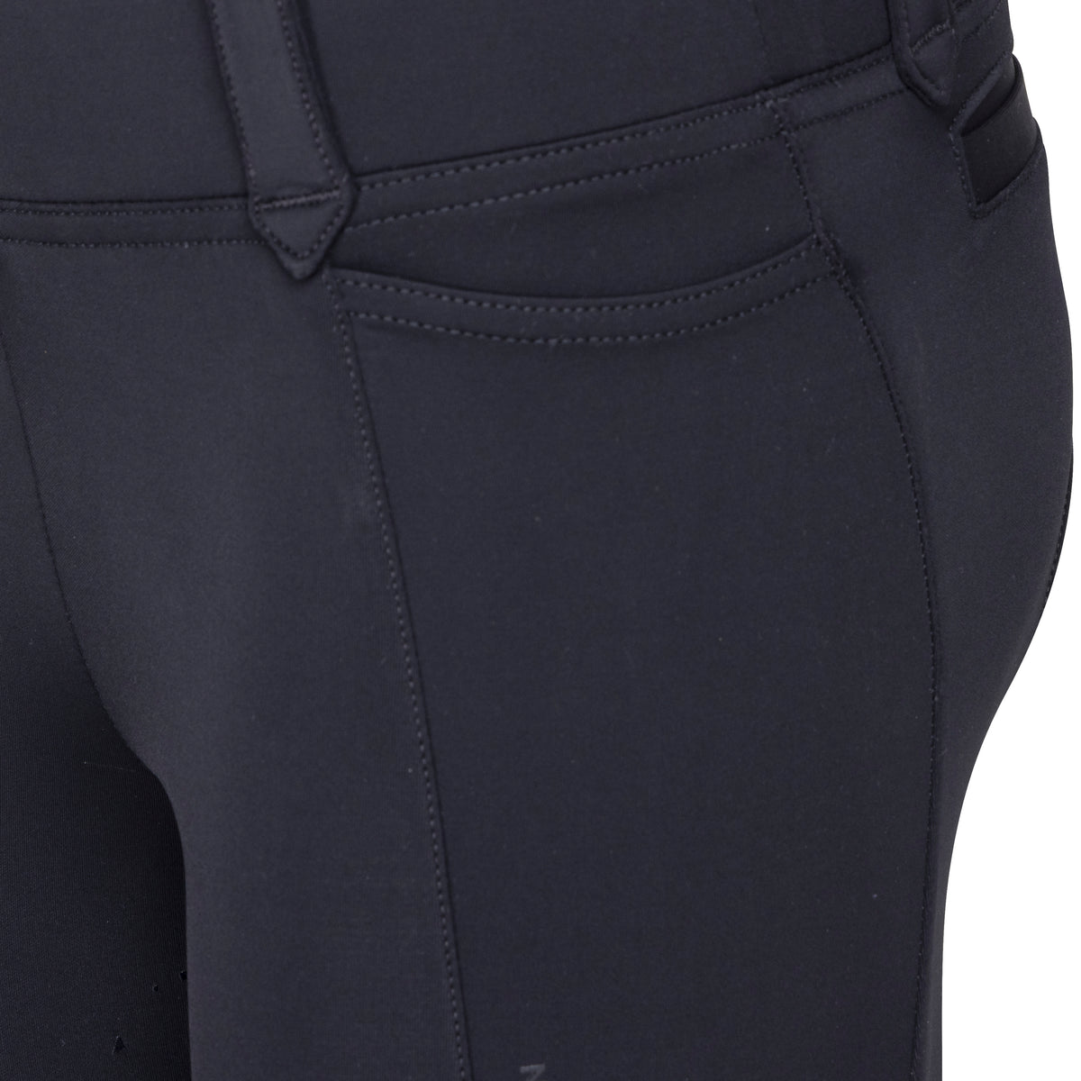 Shires Aubrion Optima MX Riding Tights - Young Rider #colour_black