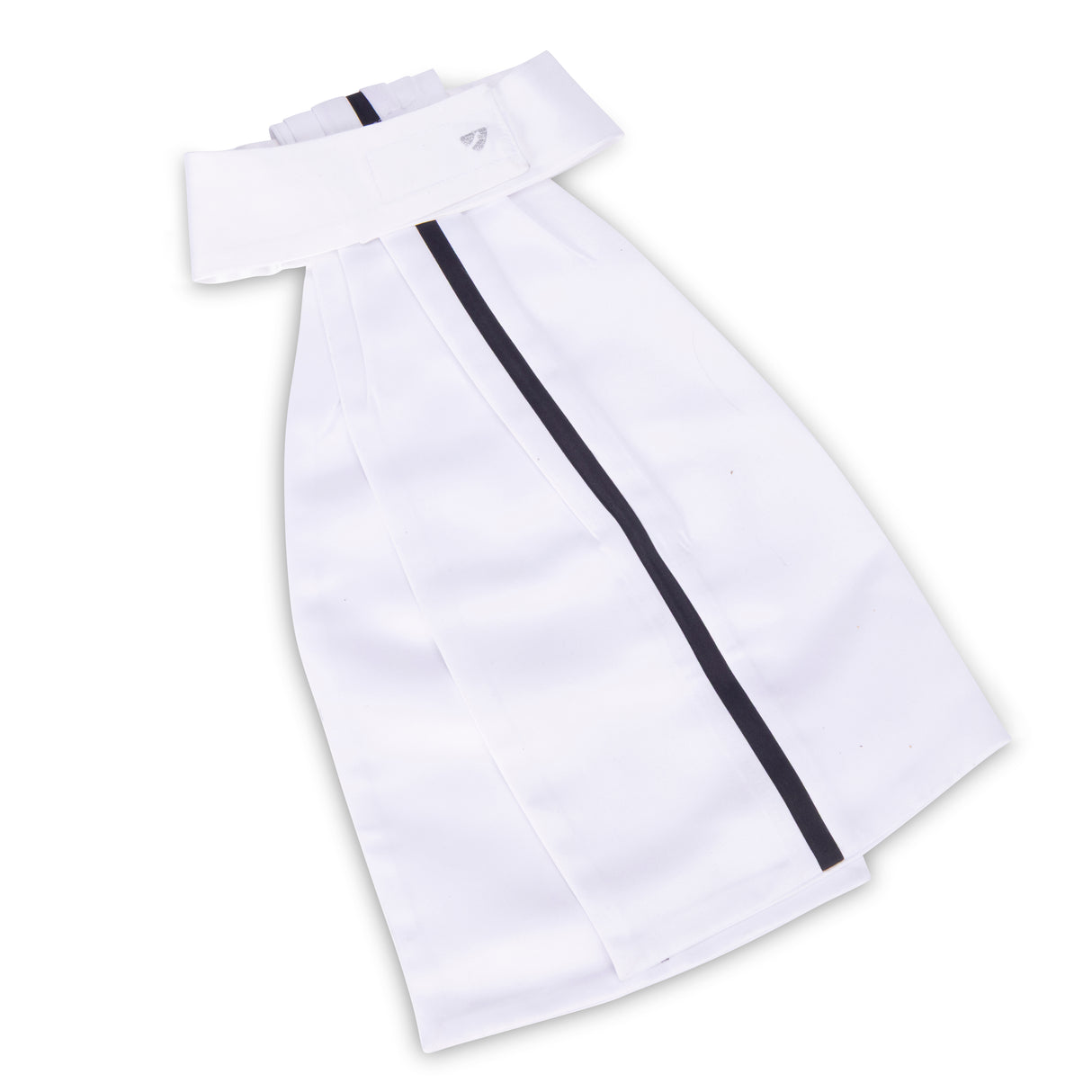 Shires Aubrion Hampton Ready Tied Stock #colour_black