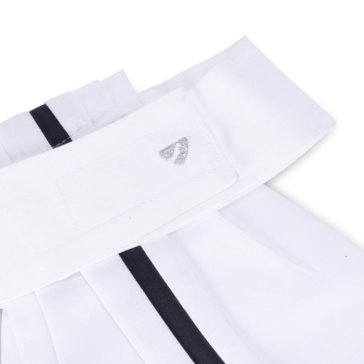 Shires Aubrion Hampton Ready Tied Stock #colour_black