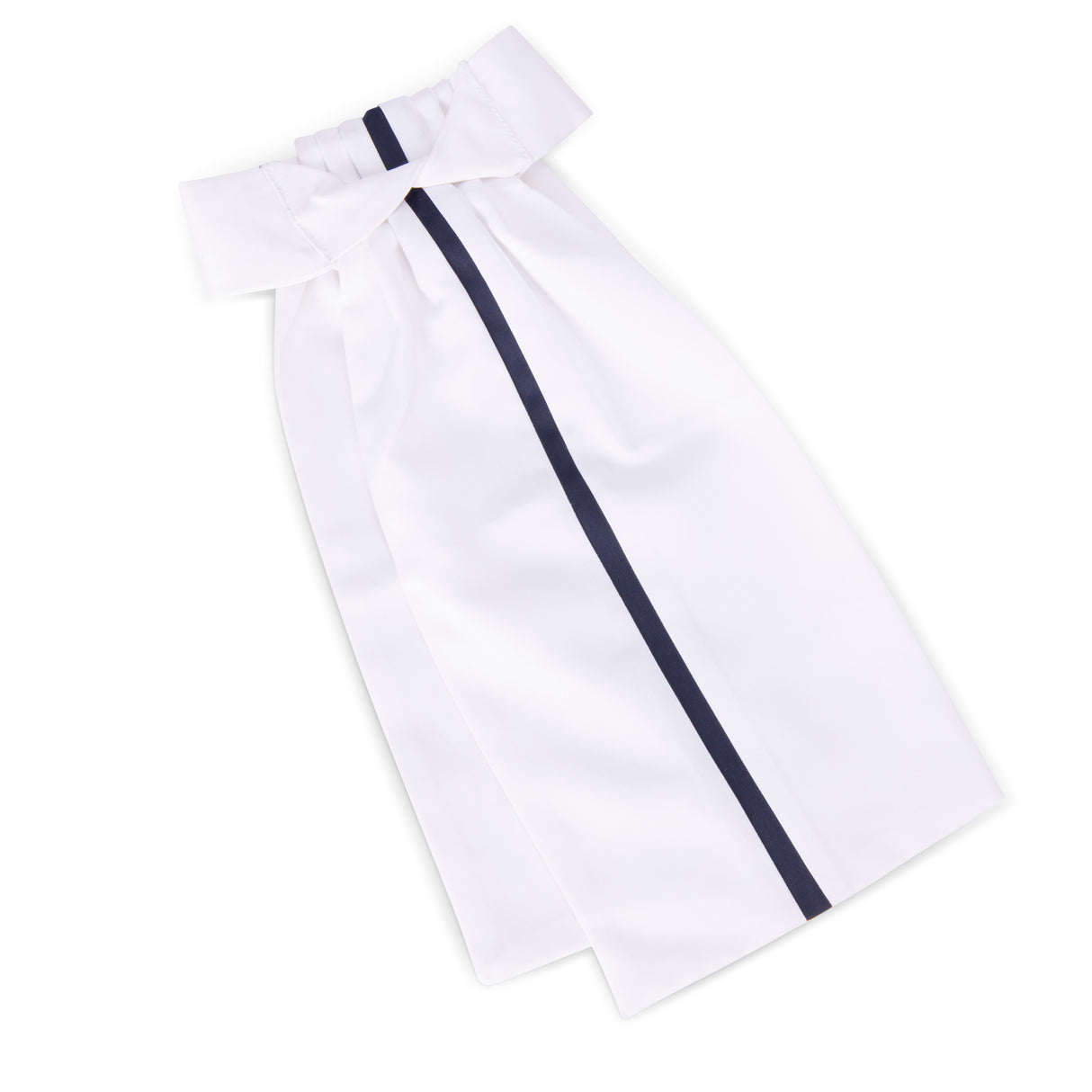 Shires Aubrion Hampton Ready Tied Stock #colour_navy