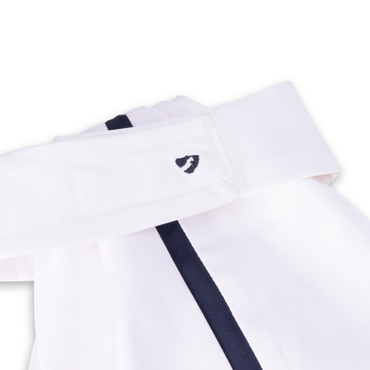 Shires Aubrion Hampton Ready Tied Stock #colour_navy