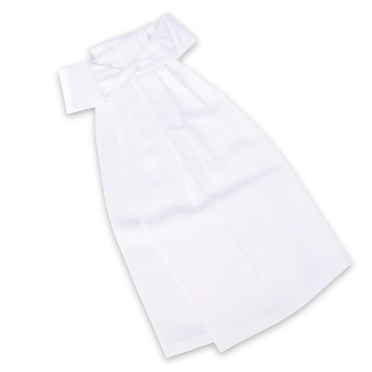 Shires Aubrion Hampton Ready Tied Stock #colour_white