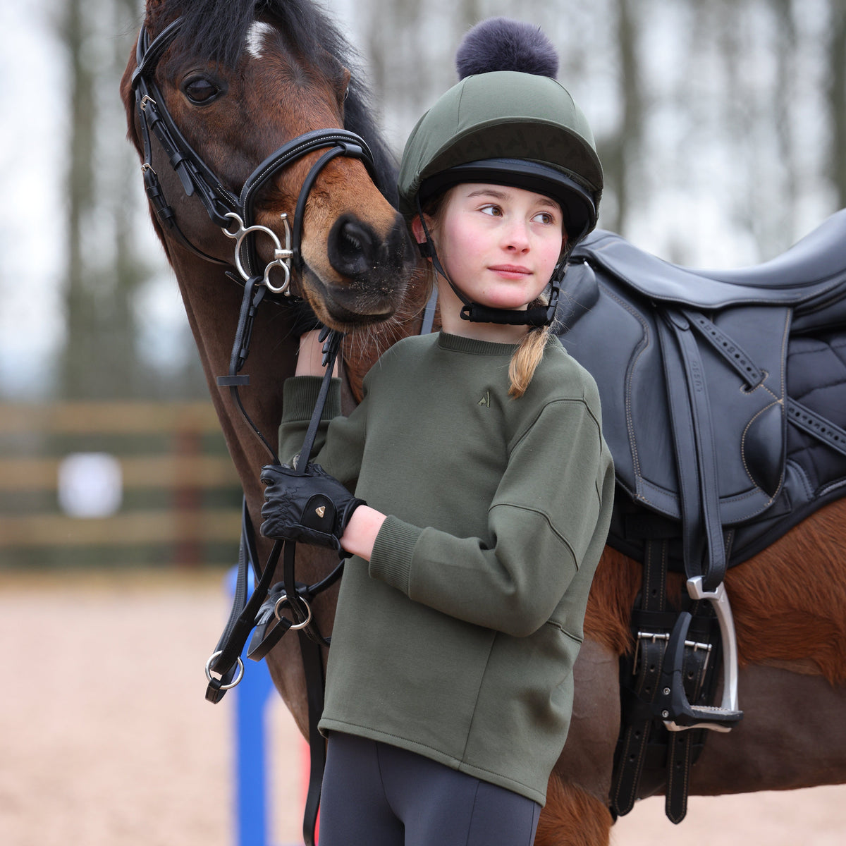 Shires Young Rider Aubrion React Sweatshirt