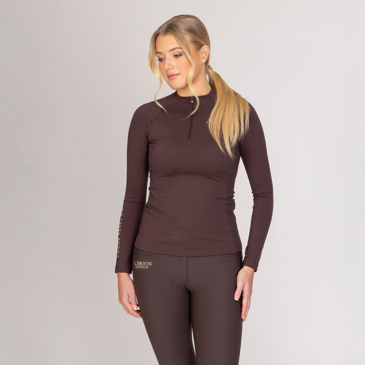 Shires Aubrion Equestrian Winter Long Sleeve Base Layer