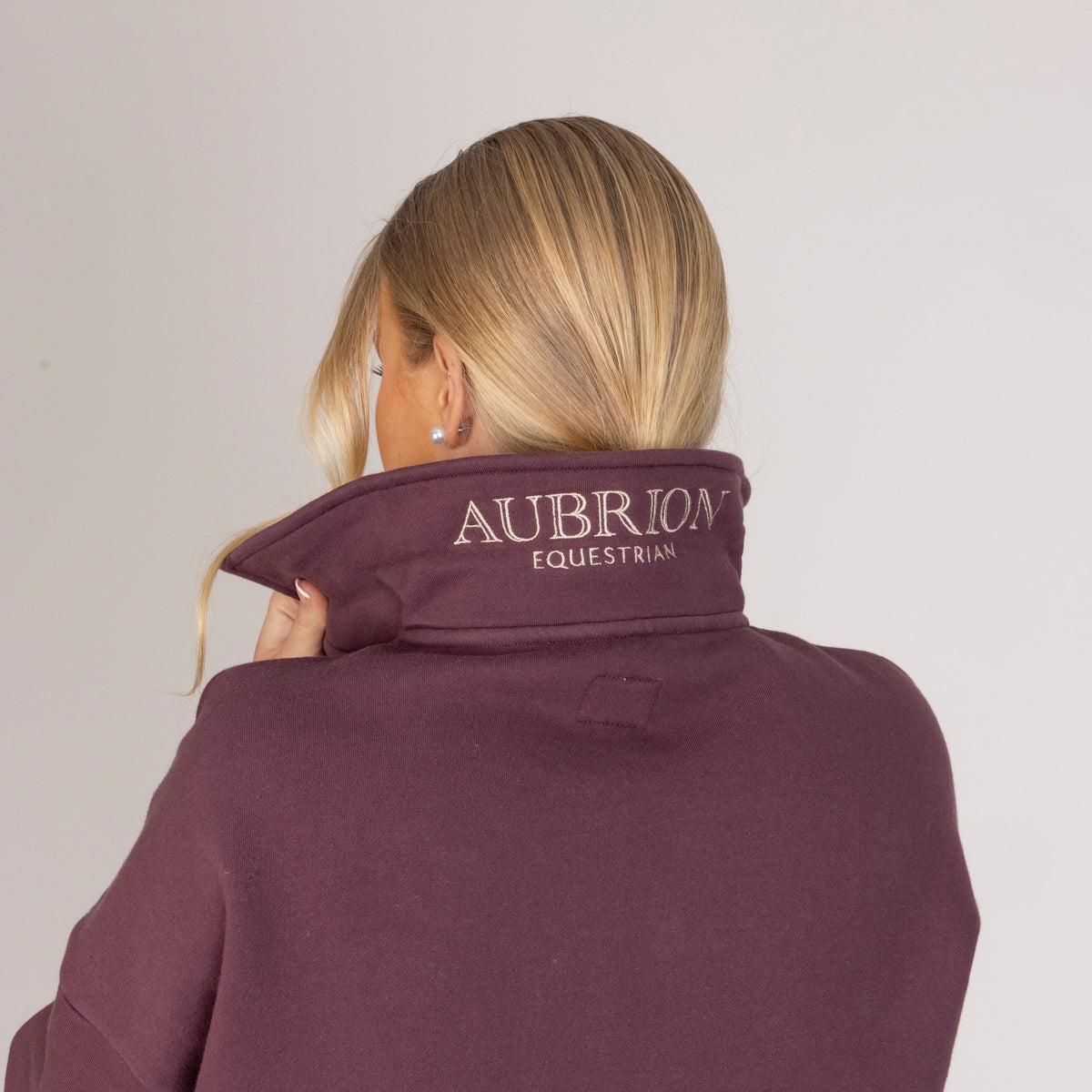 Shires Aubrion Equestrian Quarter Zip Sweater